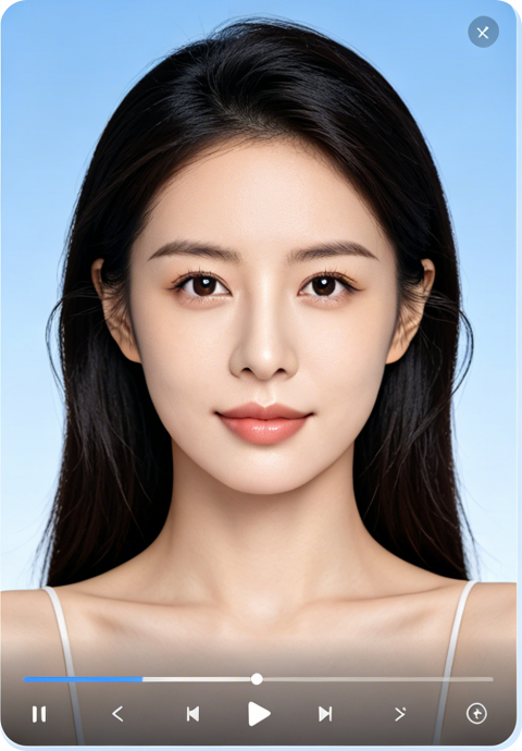 医美 AI 数字人展示